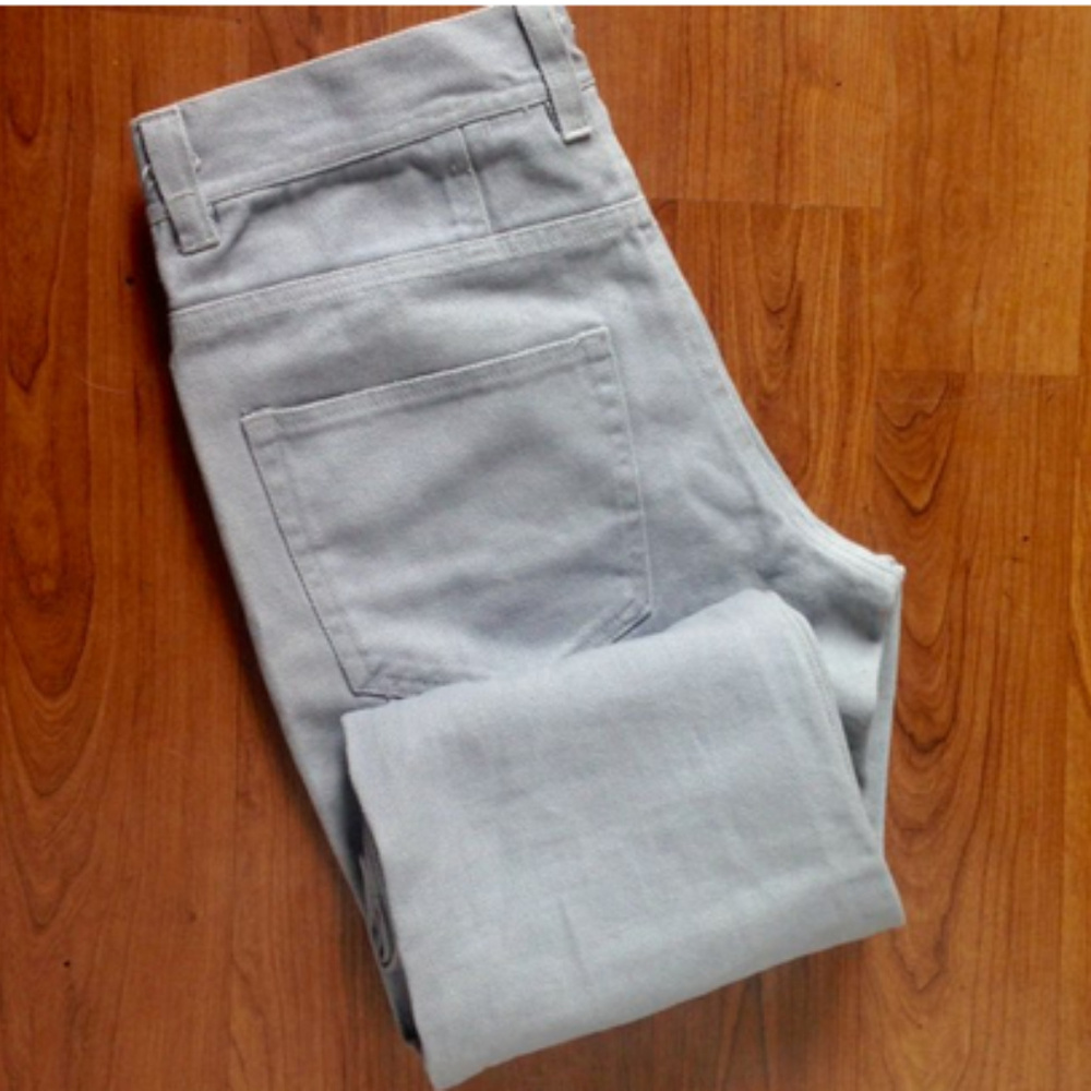 Halifax Denim Group Gray  Straight Leg Jeans - Picture 7 of 7